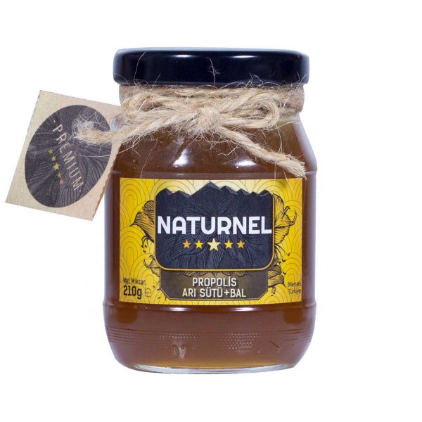 Naturnel Propolis & Arı Sütü & Bal Karışımı